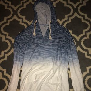 Blue ombré sweatshirt